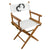 Whitecap Directors Chair w/Sail Cloth Seating - Teak [61044] - Rough Seas Marine