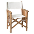Whitecap Directors Chair II w/Sail Cloth Seating - Teak [61054] - Rough Seas Marine
