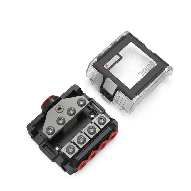 T-Spec VFDB4 MANL 4 Position Distribution Block w/Cover [VFDB4] - Rough Seas Marine