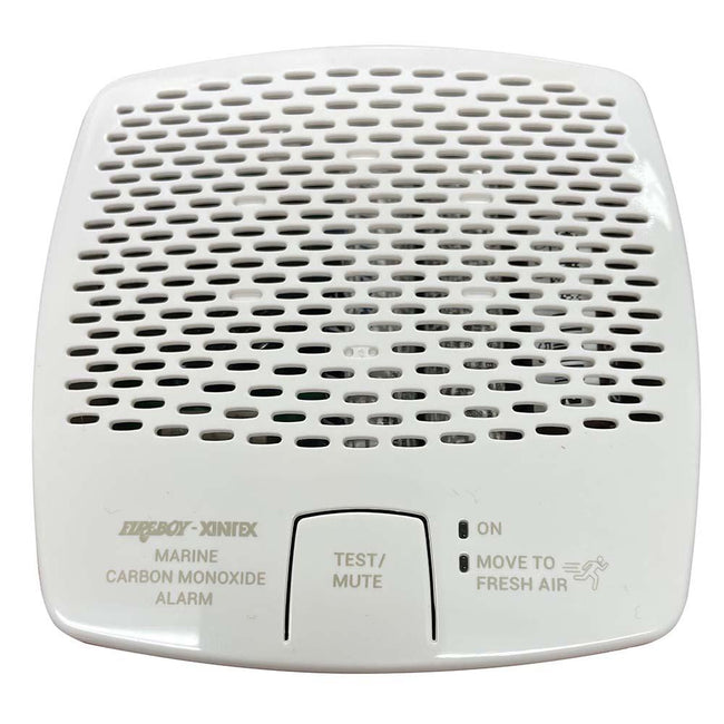 Fireboy-Xintex CO Alarm 12/24V DC - White [CMD6-MD-R] - Rough Seas Marine