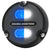 Hella Marine Apelo A1 Blue White Underwater Light - 1800 Lumens - Black Housing - Charcoal Lens [016145-001] - Rough Seas Marine