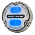 Hella Marine Apelo A2 Blue White Underwater Light - 3000 Lumens - Bronze Housing - White Lens w/Edge Light [016147-101] - Rough Seas Marine