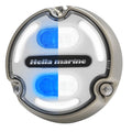 Hella Marine Apelo A2 Blue White Underwater Light - 3000 Lumens - Bronze Housing - White Lens w/Edge Light [016147-101] - Rough Seas Marine