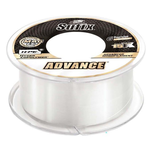 Sufix Advance Monofilament - 20lb - Clear - 330 yds [604-120] - Rough Seas Marine