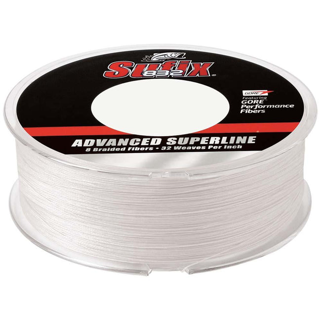 Sufix 832 Advanced Superline Braid - 10lb - Ghost - 600 yds [660-210GH] - Rough Seas Marine