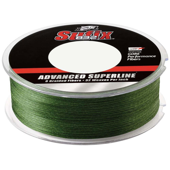Sufix 832 Advanced Superline Braid - 30lb - Low-Vis Green - 600 yds [660-230G] - Rough Seas Marine