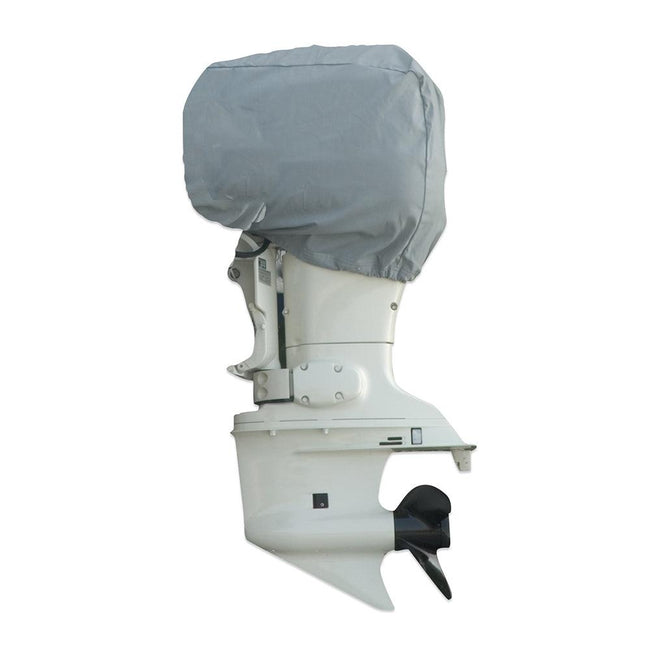 Carver Sun-DURA 40-70 HP Universal Motor Cover - 25"L x 18"H x 15"W - Grey [70002S-11] - Rough Seas Marine