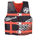 Full Throttle Youth Nylon Life Jacket - Pink/Black [112200-105-002-22] - Rough Seas Marine