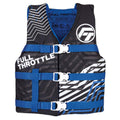 Full Throttle Youth Nylon Life Jacket - Blue/Black [112200-500-002-22] - Rough Seas Marine