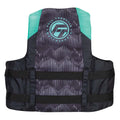 Full Throttle Adult Nylon Life Jacket - S/M - Aqua/Black [112200-505-030-22] - Rough Seas Marine