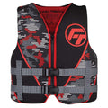 Full Throttle Youth Rapid-Dry Life Jacket - Red/Black [142100-100-002-22] - Rough Seas Marine