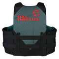 Full Throttle Adult Rapid-Dry Life Jacket - L/XL - Grey/Black [142100-701-050-22] - Rough Seas Marine