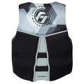 Full Throttle Mens Rapid-Dry Flex-Back Life Jacket - XL - Black/Grey [142500-701-050-22] - Rough Seas Marine
