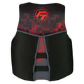 Full Throttle Mens Rapid-Dry Flex-Back Life Jacket - L - Black/Red [142500-100-040-22] - Rough Seas Marine