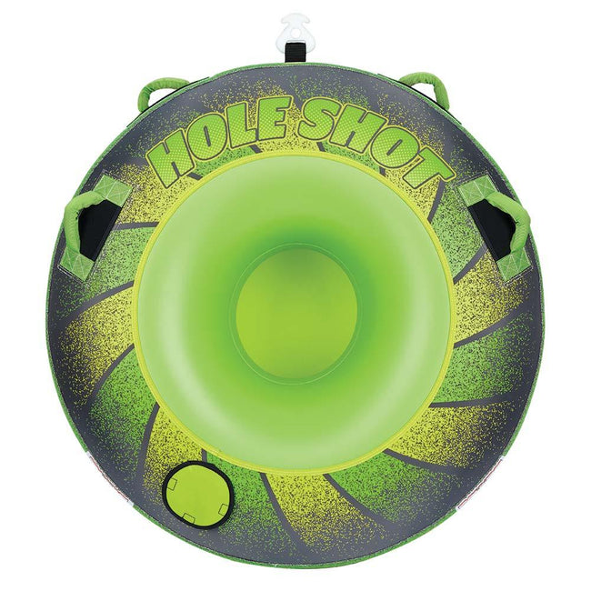 Full Throttle Hole Shot Towable Tube - 1 Rider - Green [302000-400-001-21] - Rough Seas Marine