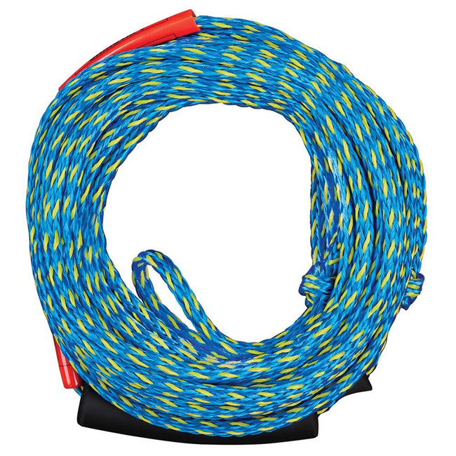 Full Throttle 2 Rider Tow Rope - Blue/Yellow [340800-500-999-21] - Rough Seas Marine