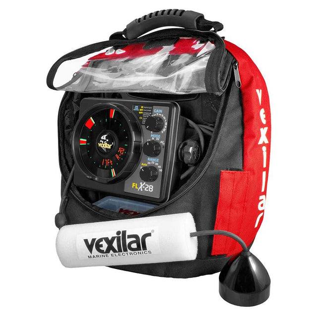 Vexilar FLX-28 Pro Pack II ProView Ice-Ducer w/Soft Pack [PPLI28PV] - Rough Seas Marine