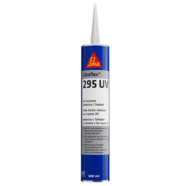 Sika Sikaflex 295 UV - White - 10oz Tube w/Nozzle [769] - Rough Seas Marine