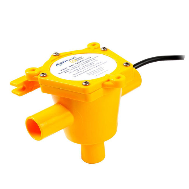 Whale 2-Way Waste Manifold 6 Cable 3/4" Ports [WM1982B] - Rough Seas Marine