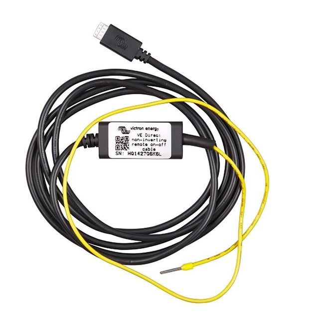 Victron VE.Direct Non-Inverting Remote On-Off Cable Non-Inverting f/BlueSolar  SmartSolar MPPT [ASS030550320] - Rough Seas Marine