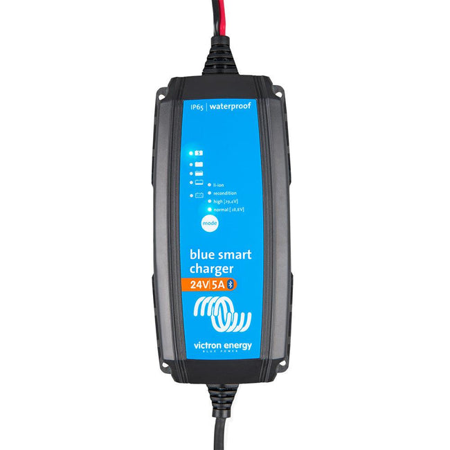 Victron Blue Smart IP65 Charger 24/5 (1) 120V NEMA 1-15P UL Approved [BPC240531104R] - Rough Seas Marine