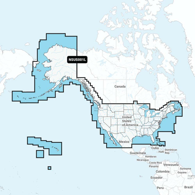 Garmin Navionics+ NSUS001L US  Coastal Canada [010-C1287-20] - Rough Seas Marine