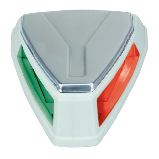 Perko 12V LED Bi-Color Navigation Light - White/Stainless Steel [0655001WHS] - Rough Seas Marine