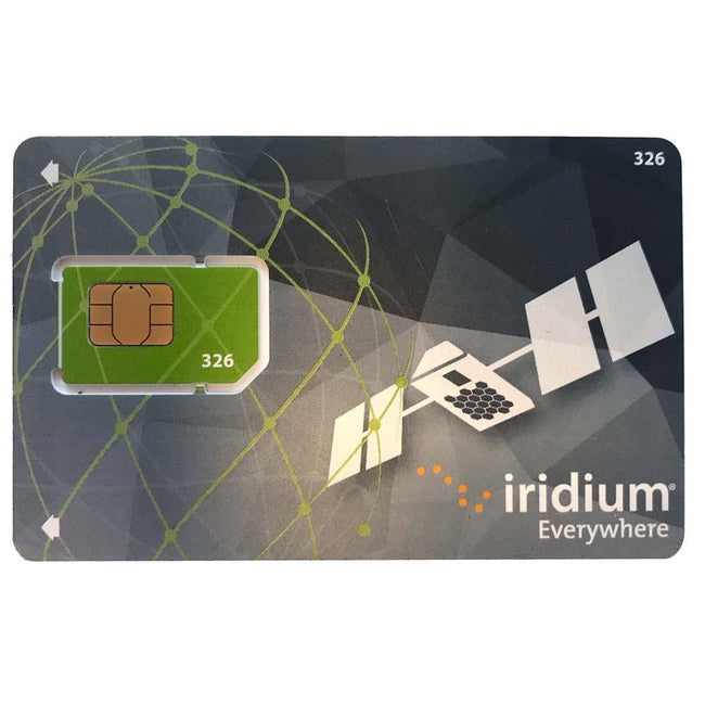 Iridium Prepaid SIM Card Activation Required - Green [IRID-PP-SIM-DP] - Rough Seas Marine