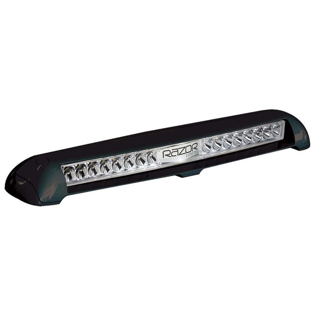 Lumitec Razor Light Bar - Flood - Black Housing - Flush Mount [101588] - Rough Seas Marine