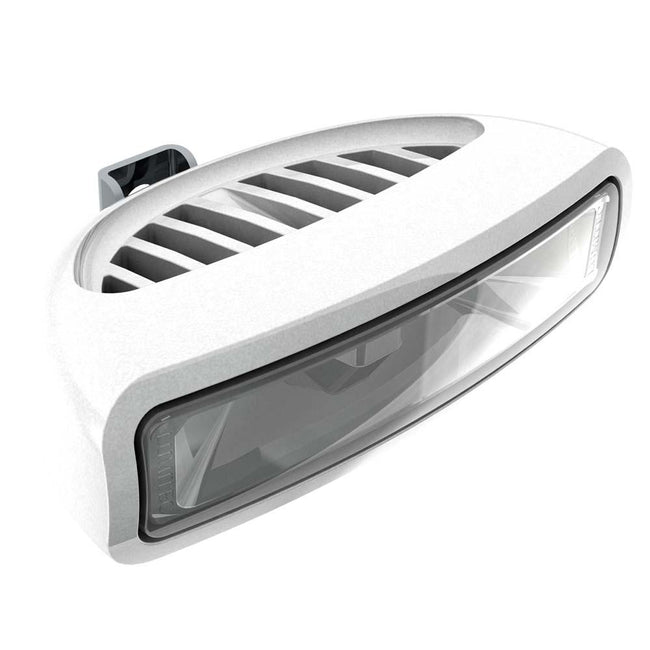 Lumitec Caprera3 Spreader Light - White/Red Dimming - White Housing [101712] - Rough Seas Marine