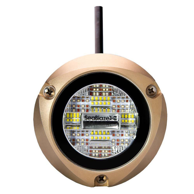 Lumitec Zambezi X2 Surface Mount Underwater Light - Spectrum - Surface Mount [101700] - Rough Seas Marine