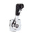 Uflex Single Lever Side Mount Control - Black/Chrome [B310B] - Rough Seas Marine