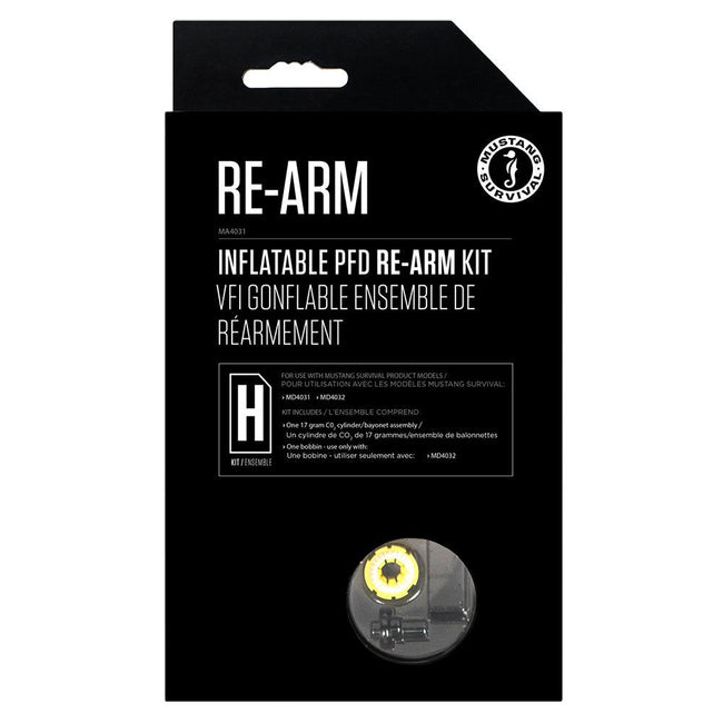 Mustang Re-Arm Kit H 17g - Automatic/Manual [MA4031-0-0-101] - Rough Seas Marine