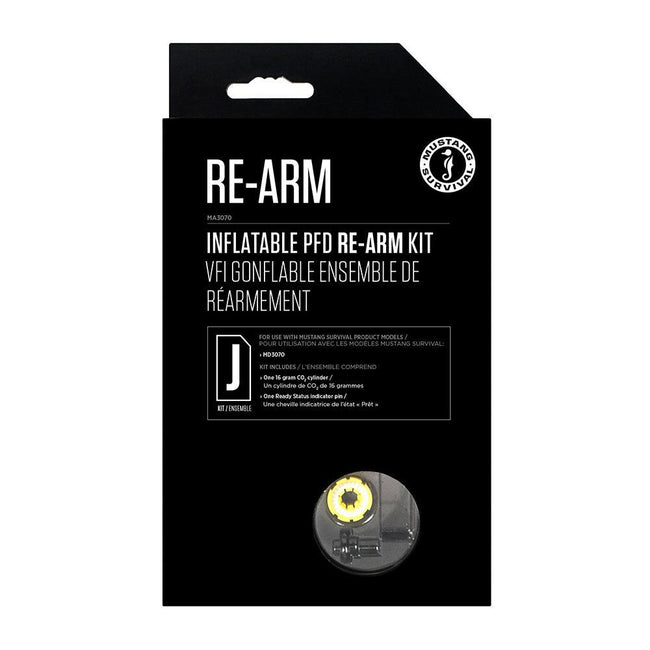 Mustang Re-Arm Kit J 16g - Manual [MA3070-0-0-101] - Rough Seas Marine