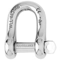 Wichard Captive Pin D Shackle - Diameter 6mm - 1/4" [01403] - Rough Seas Marine