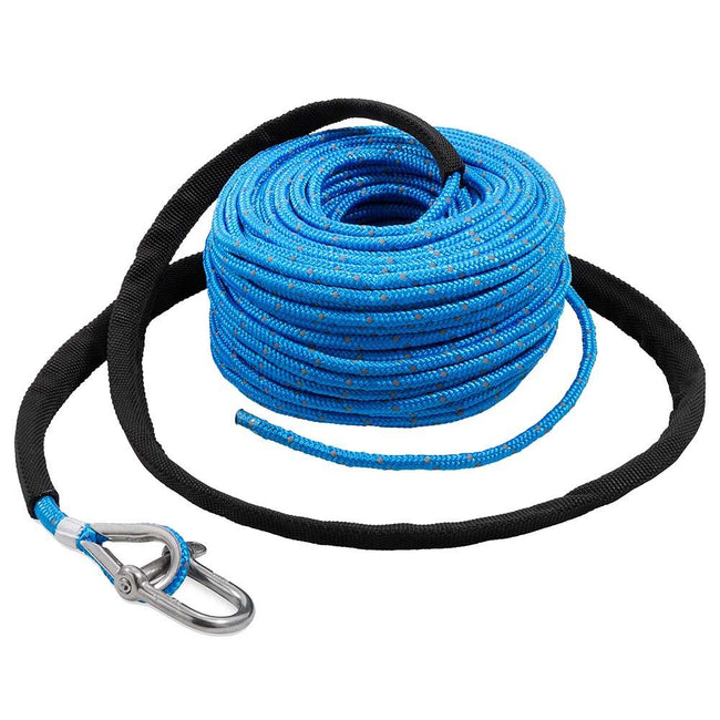 TRAC Outdoors Anchor Rope - 3/16" x 100 w/SS Shackle [69080] - Rough Seas Marine