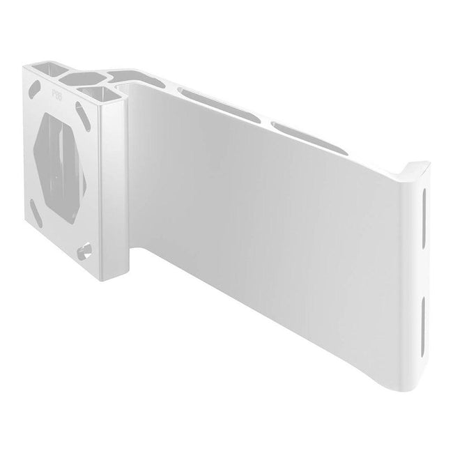 Minn Kota Raptor Jack Plate Adapter Bracket - 8" P86 White [1810387] - Rough Seas Marine