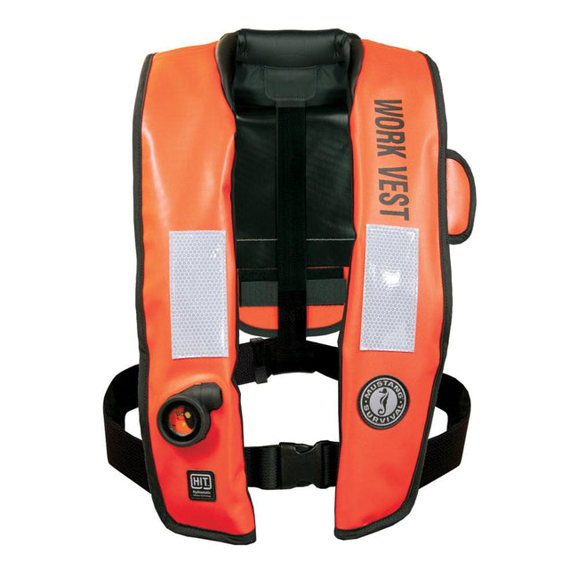 Mustang HIT Inflatable Work Vest - Orange - Automatic/Manual [MD318802-2-0-202] - Rough Seas Marine