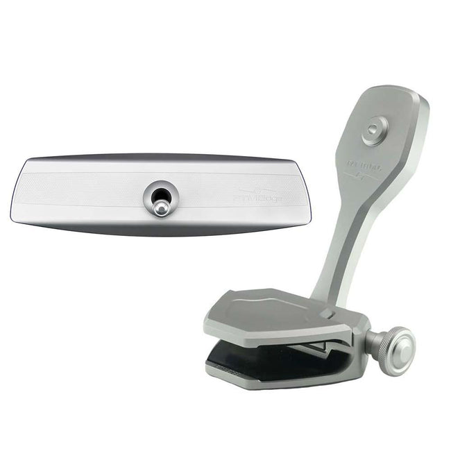 PTM Edge Mirror/Bracket Kit w/VR-140 Elite Mirror  ZXR-361 (Silver) [P12848-1361TEBCL] - Rough Seas Marine