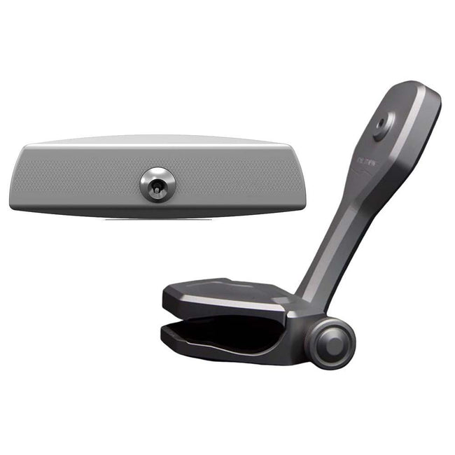 PTM Edge Mirror/Bracket Kit w/VR-140 Elite Mirror  ZXR-361 (Titanium Grey) [P12848-1361TEBGR] - Rough Seas Marine