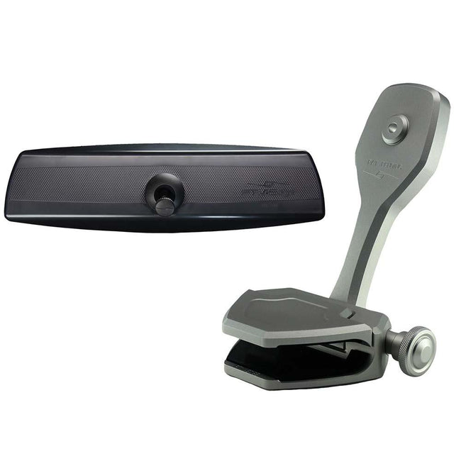 PTM Edge Mirror/Bracket Kit w/VR-140 PRO Mirror  ZXR-300 (Titanium Grey) [P12848-2300TEBGR] - Rough Seas Marine