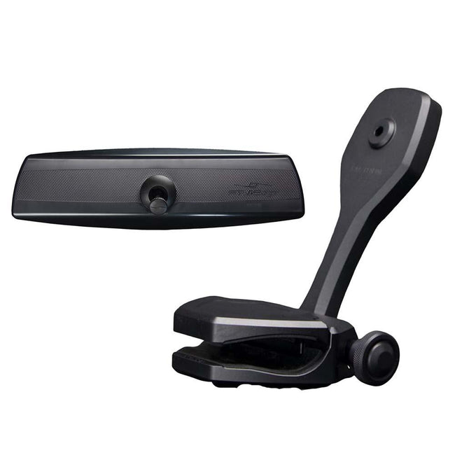 PTM Edge Mirror/Bracket Kit with VR-140 PRO Mirror  ZXR-320 (Black) [P12848-2320TEBBK] - Rough Seas Marine