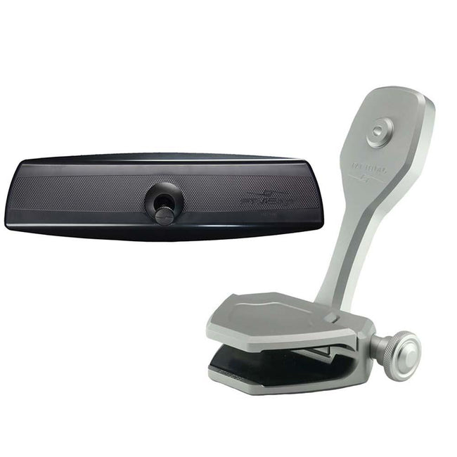 PTM Edge Mirror/Bracket Kit w/VR-140 PRO Mirror  ZXR-361 (Silver) [P12848-2361TEBCL] - Rough Seas Marine