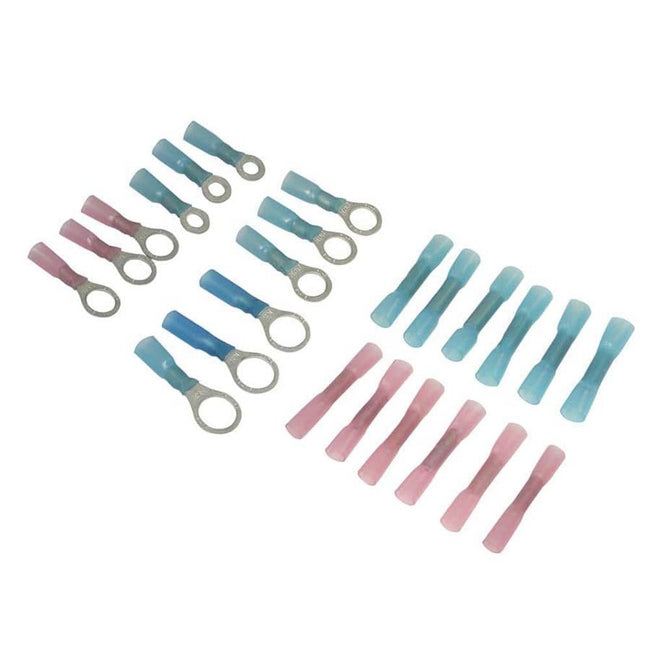 T-H Marine Heat Shrink Terminal Connector Kit *24-Piece [BE-EL-51047-DP] - Rough Seas Marine