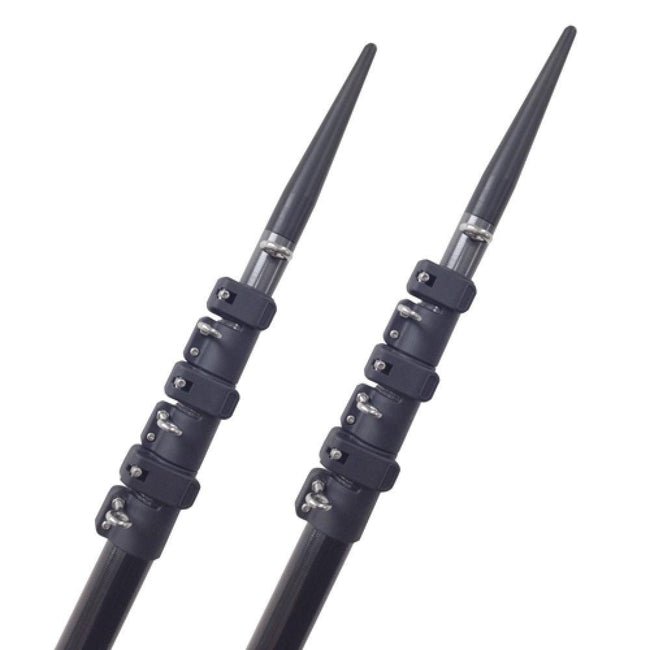 Lees 16 Telescoping Carbon Fiber Outrigger Poles f/Sidewinder Mount [CT3916] - Rough Seas Marine