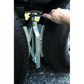 Camco Eaz-Lift 10" Wheel Stop w/Wrench  Lock - Metal [44662] - Rough Seas Marine