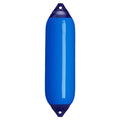 Polyform F-6 Twin Eye Fender 11" x 42" - Blue [F-6-BLUE] - Rough Seas Marine