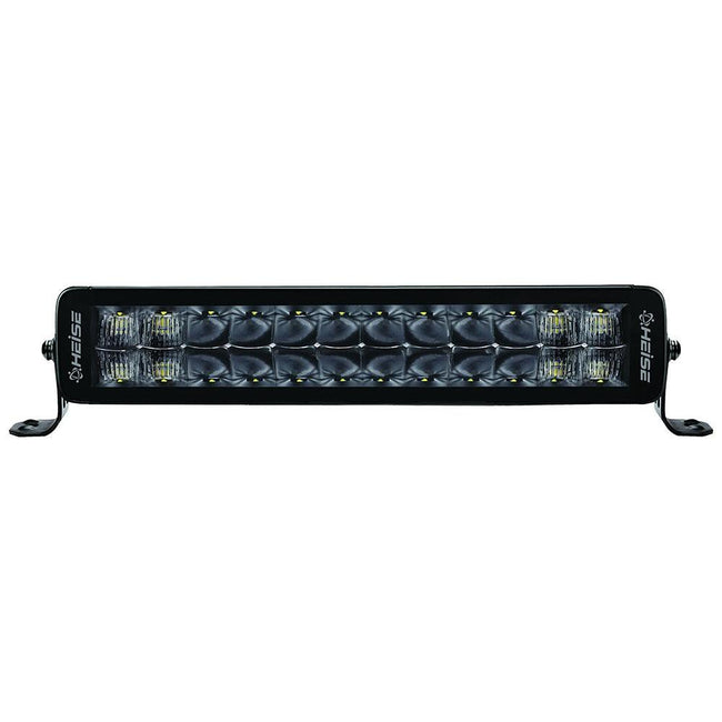 HEISE Dual Row Blackout LED Lightbar - 14" [HE-BD14] - Rough Seas Marine
