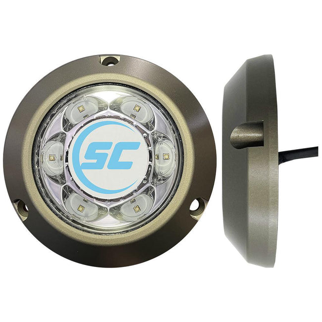 Shadow-Caster SC3 Series Underwater Light - Great White [SC3-GW-ALSM] - Rough Seas Marine