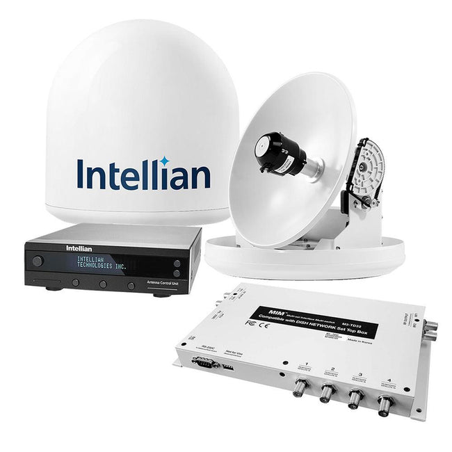 Intellian i2 US System w/DISH/Bell MIM-2 (w/3M RG6 Cable)  15M RG6 Cable [B4-209DN2] - Rough Seas Marine